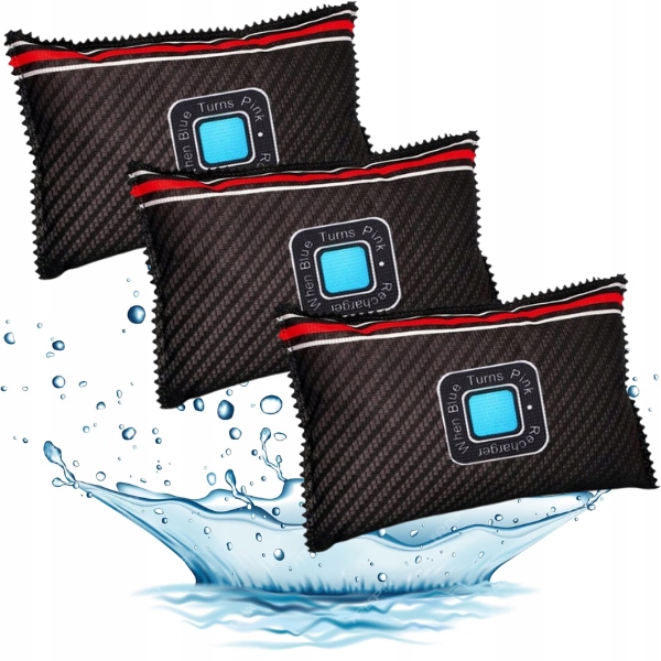 3 X SAMOCHODOWY POCHŁANIACZ WILGOCI DO SAMOCHODU AUTA OSUSZACZ ANTYPARA MOC