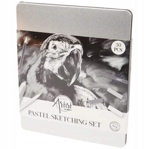 Zestaw Ołówków Do Szkicowania Rysowania Ołówki Kredki Pastele Wiszer 30 el. Marka Creative Artist