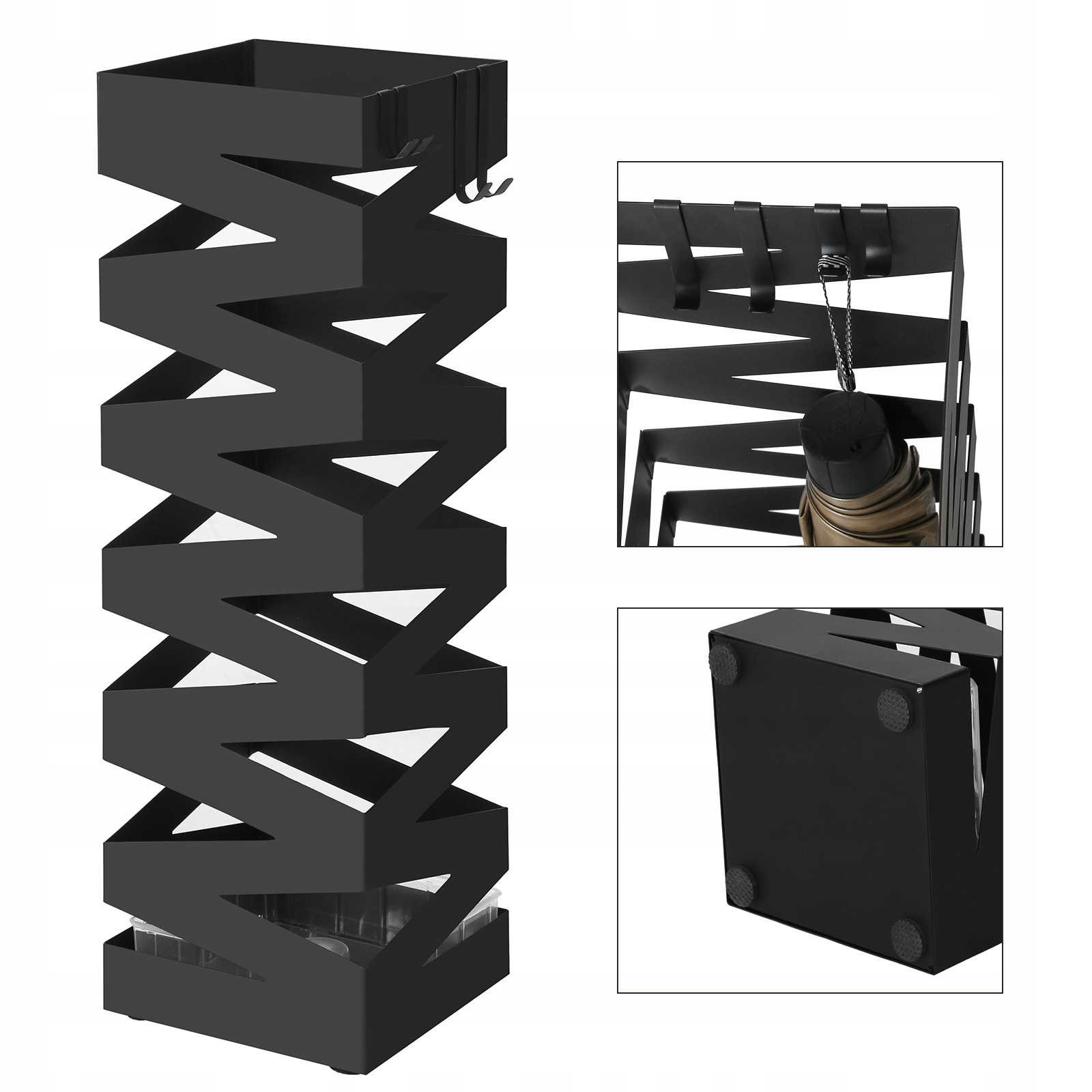 Industriální deštníkový stojan do předsíně Loft