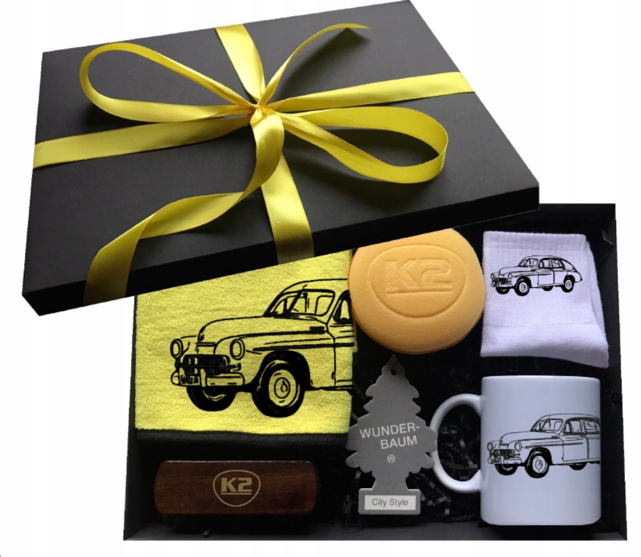 Sada dárek moto hrnek pro kluka otce bratra švagra Klasik Varšava