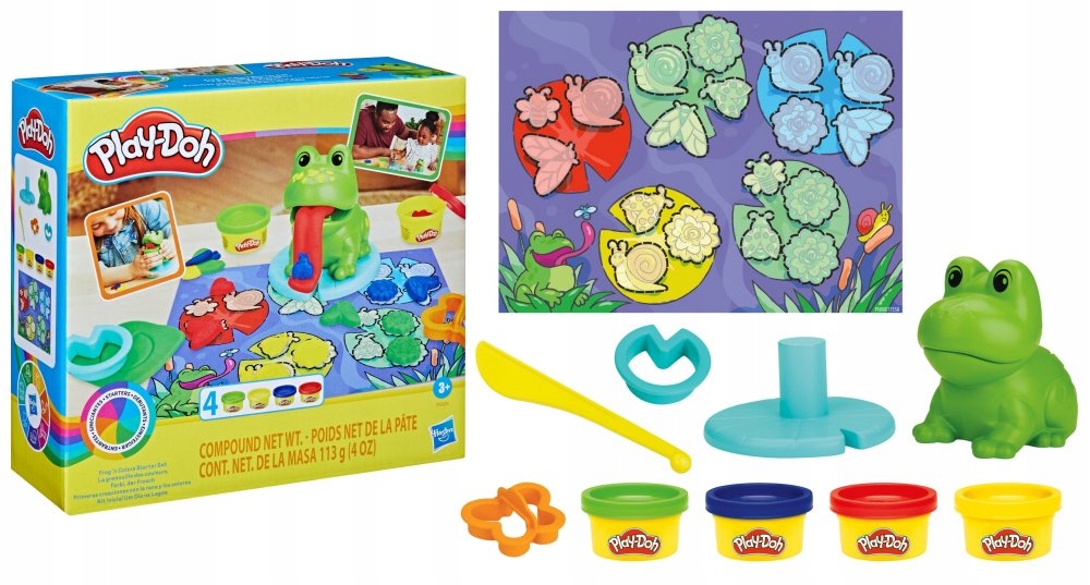 

Play-doh Ciastolina Zestaw Wesoła żaba F6926