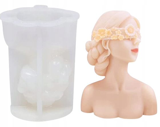 FORMA SILIKONOWA DO ŚWIEC ZESTAW DIY WOSK SOJOWY Kod producenta 3233