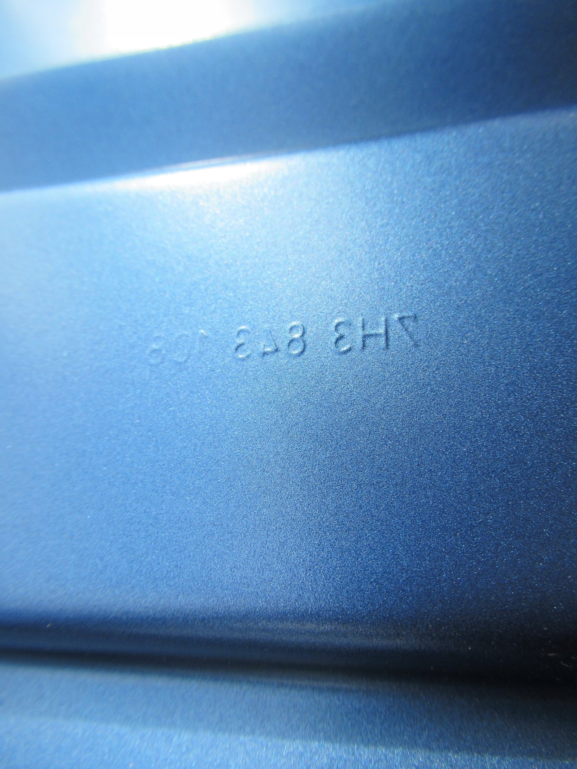 VW Transporter T5 Tür Hinten Rechts Door 7E3843108A - Thumbnail 6