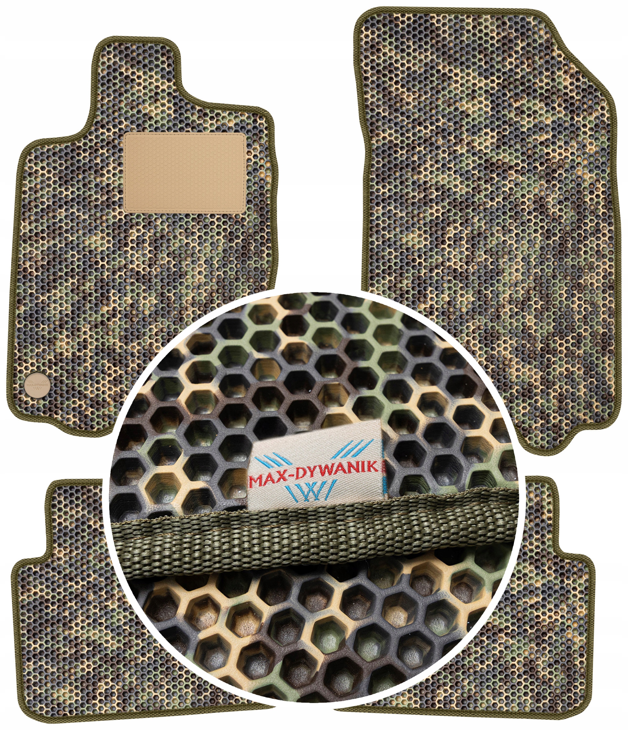 Renault Laguna II 2001-2007 Gumové rohože do auta Eva Moro