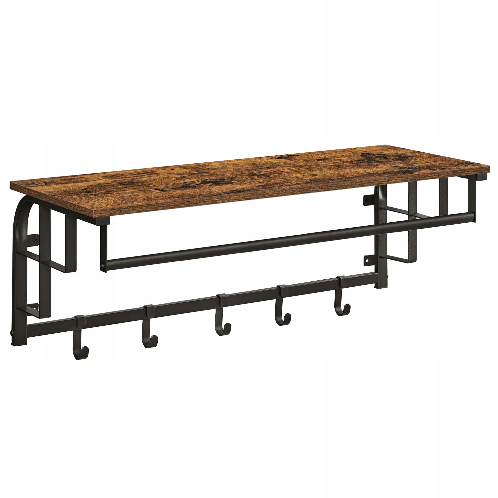 Półka wisząca Wieszak ścienny rustykalny LOFT