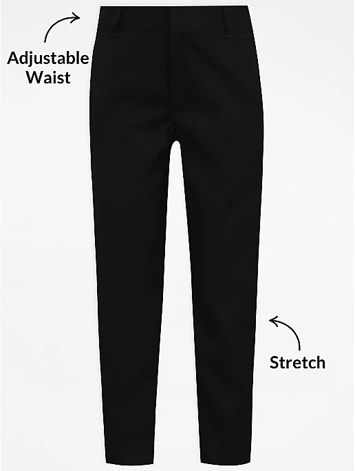 

George spodnie wizytowe Czarne skinny leg 158 -164