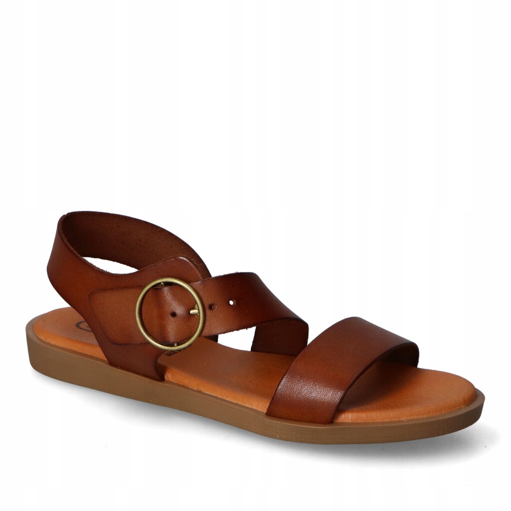 Sandály Hee 26365/Nuez Tmavě hnědá lico 40