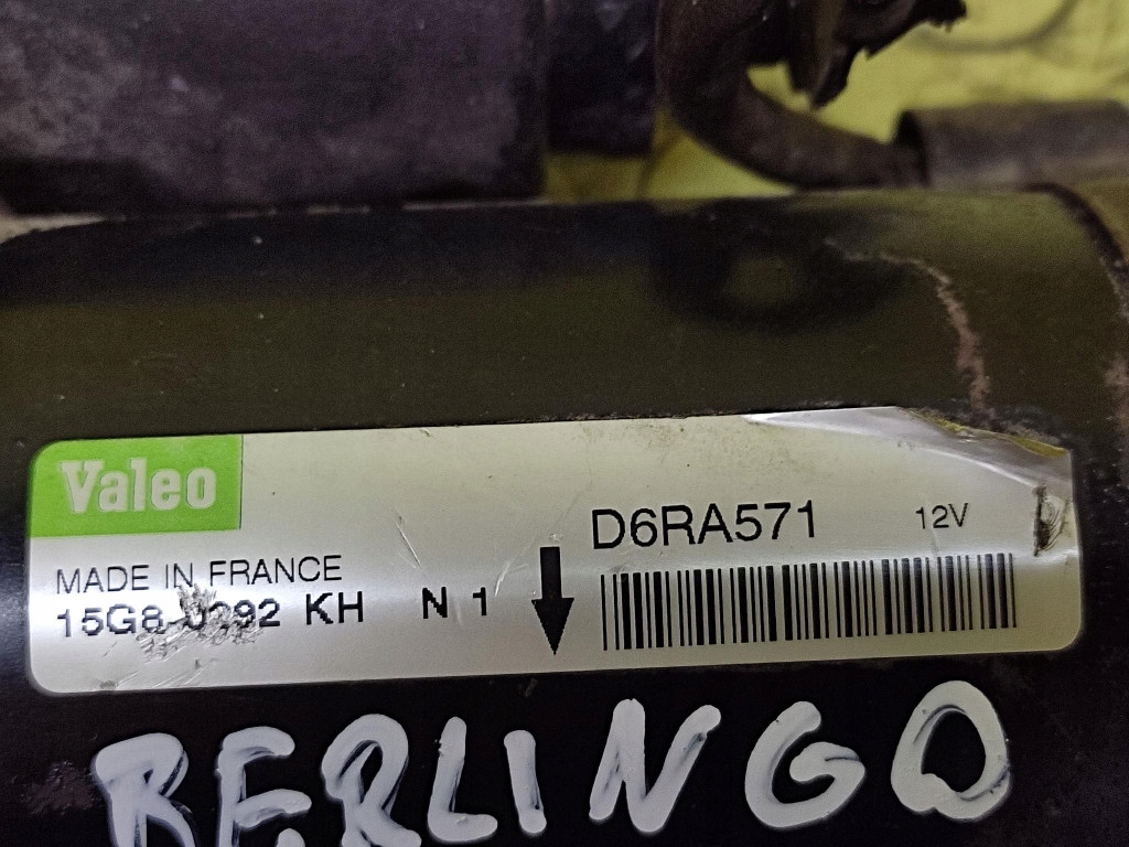 CITROEN BERLINGO 1.6 starter D6RA571