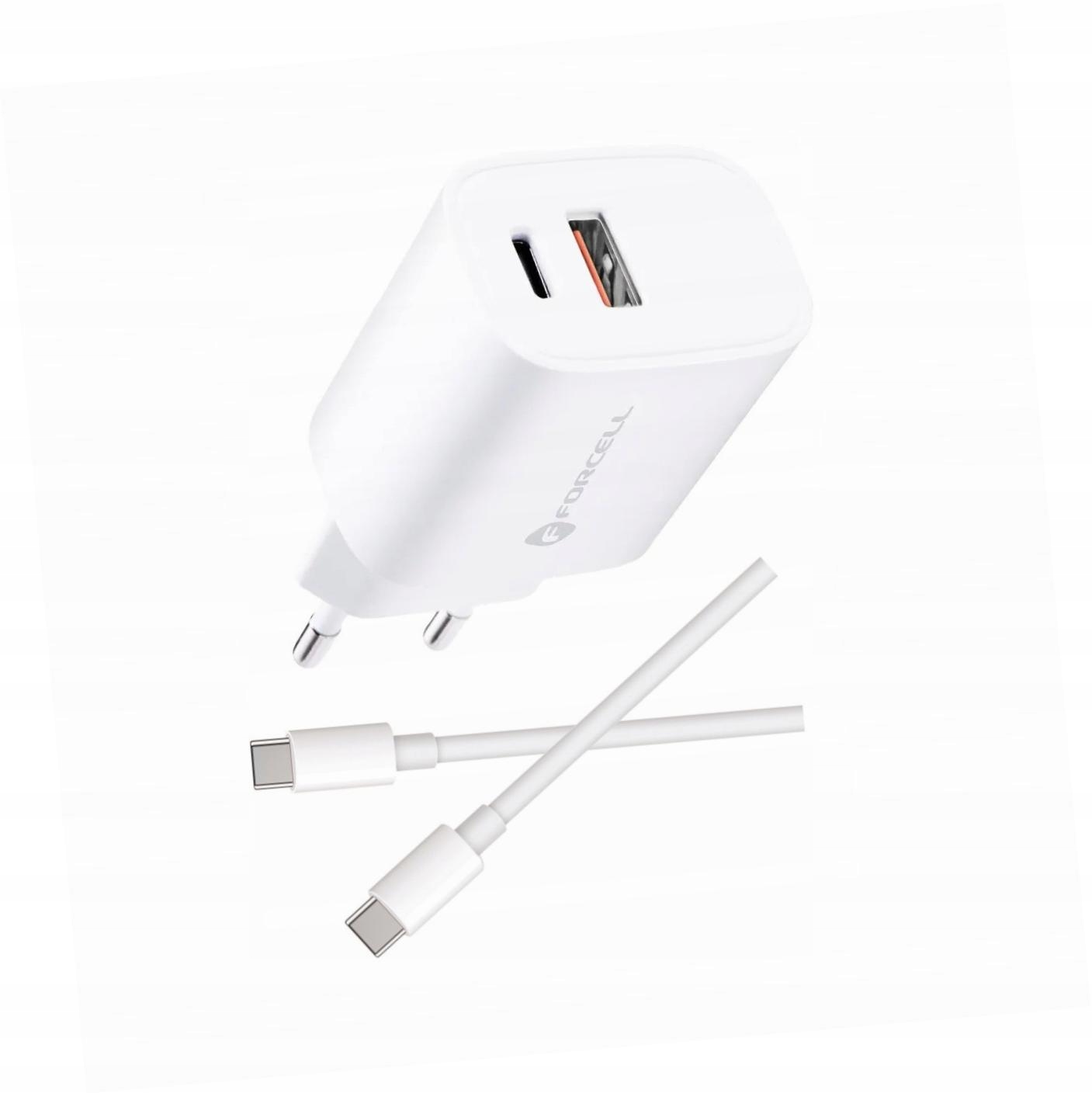 Szybka ładowarka 30W 2 porty z długim kablem 2m do Oppo Reno 12FS 5G
