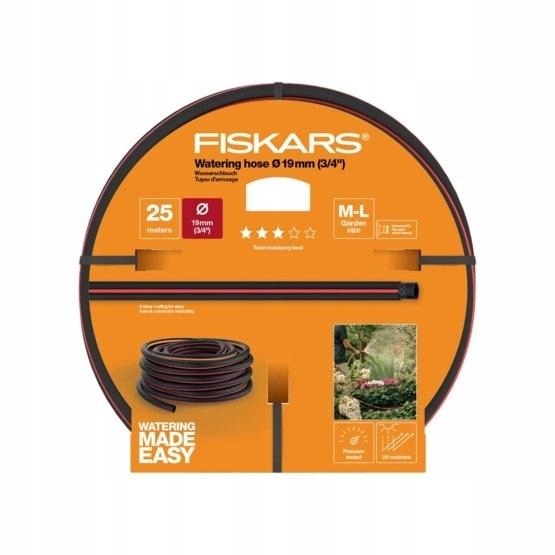 Fiskars hadica 25 m, 19 mm (3/4”) Q3 1027100 1 ks