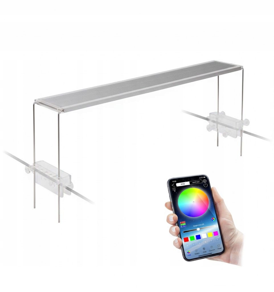 Levně Lampa AquaLED Rgb 61W/55cm Bluetooth