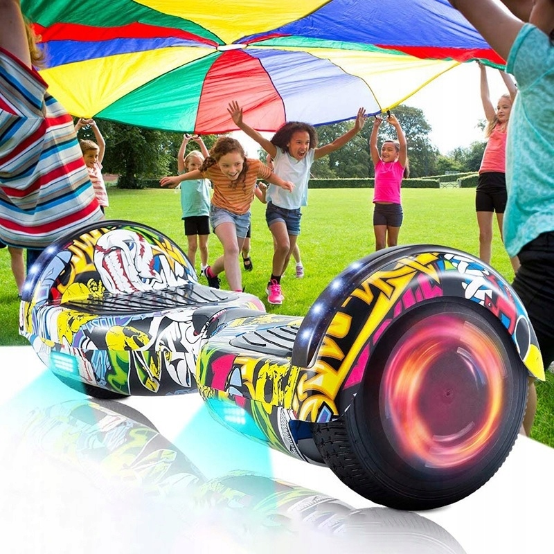 DESKOROLKA ELEKTRYCZNA HOVERBOARD 10 CALI DESKA 10' 10` POMPOWANE Zasięg 20 km