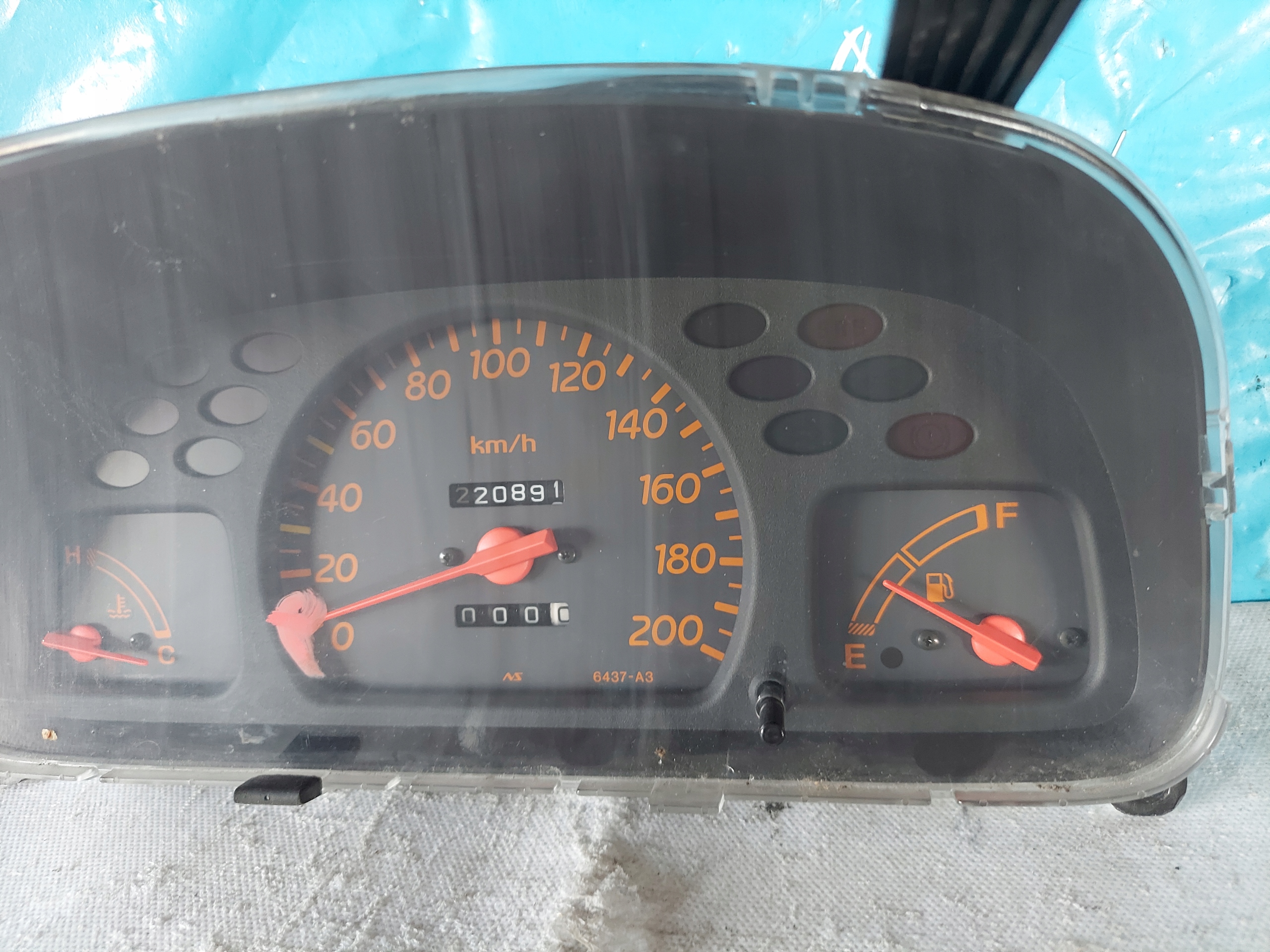 dials clock HONDA LOGO GA3 1.3 B HR-0234-105