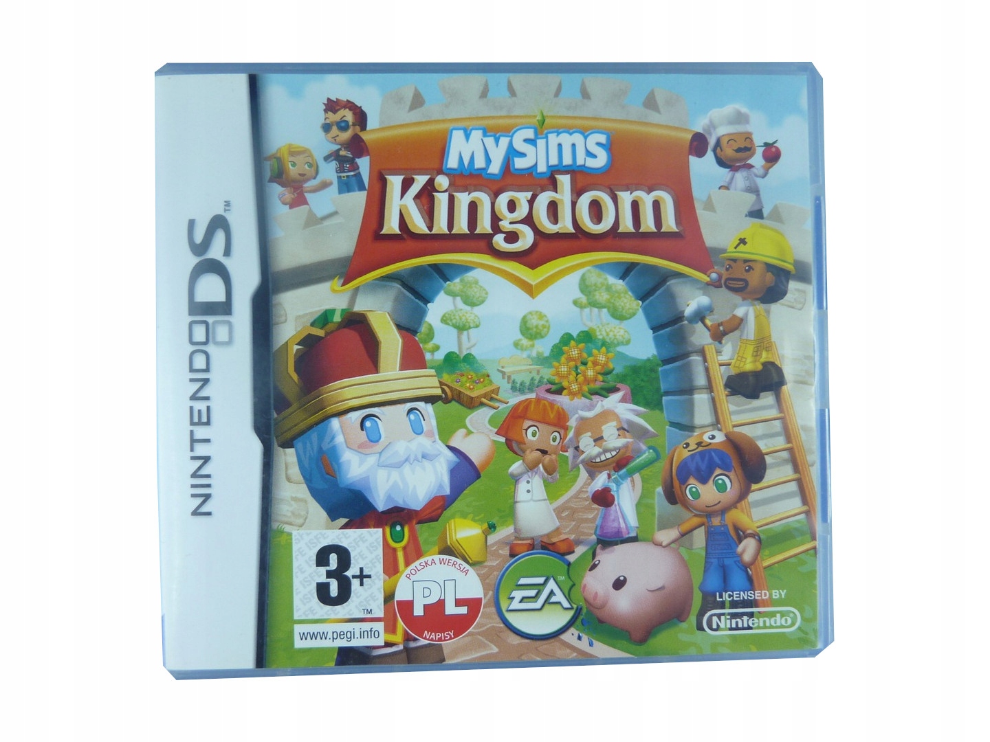 MY SIMS KINGDOM dyskietka bdb komplet NINTENDO DS PL