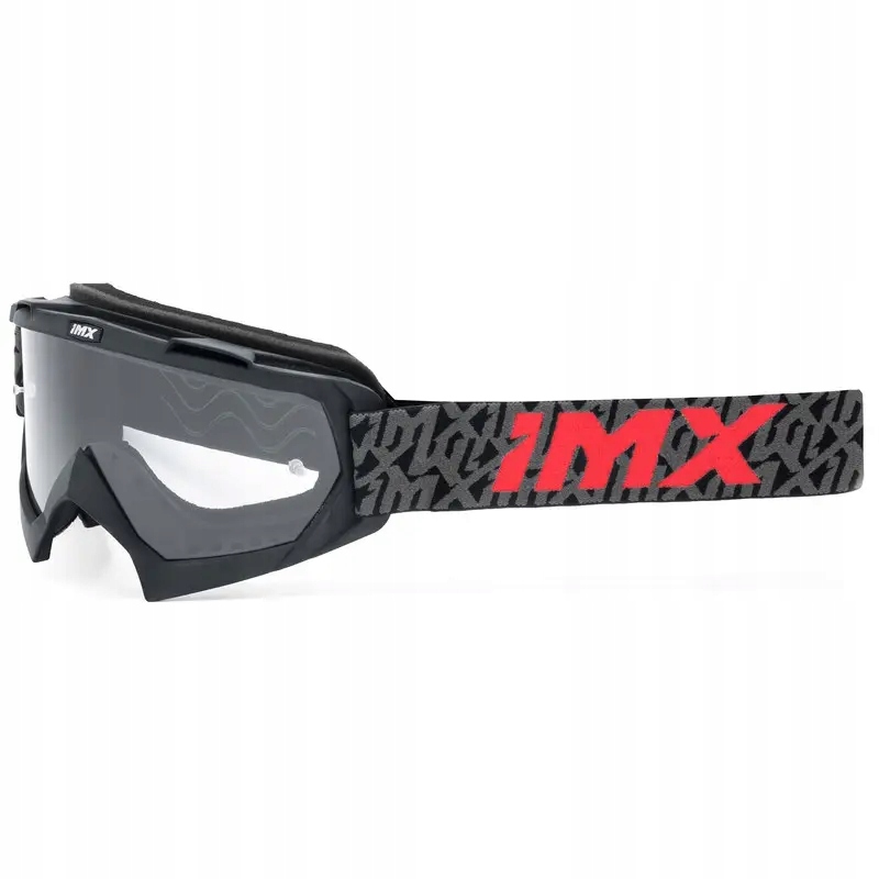 Gogle Cross Enduro IMX Mud Black Matt/Grey/Red