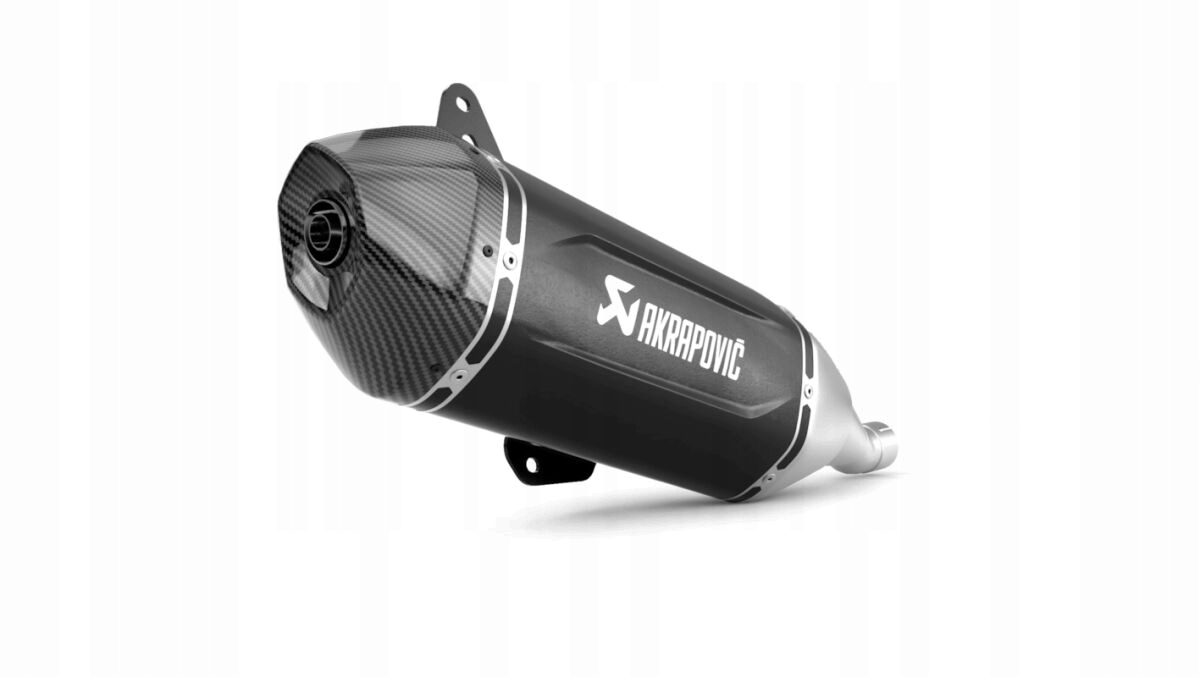 Motocyklový Tlmič Slip-on Ss Akrapovic Vespa Primavera S-VE125SO5-HWSSBL