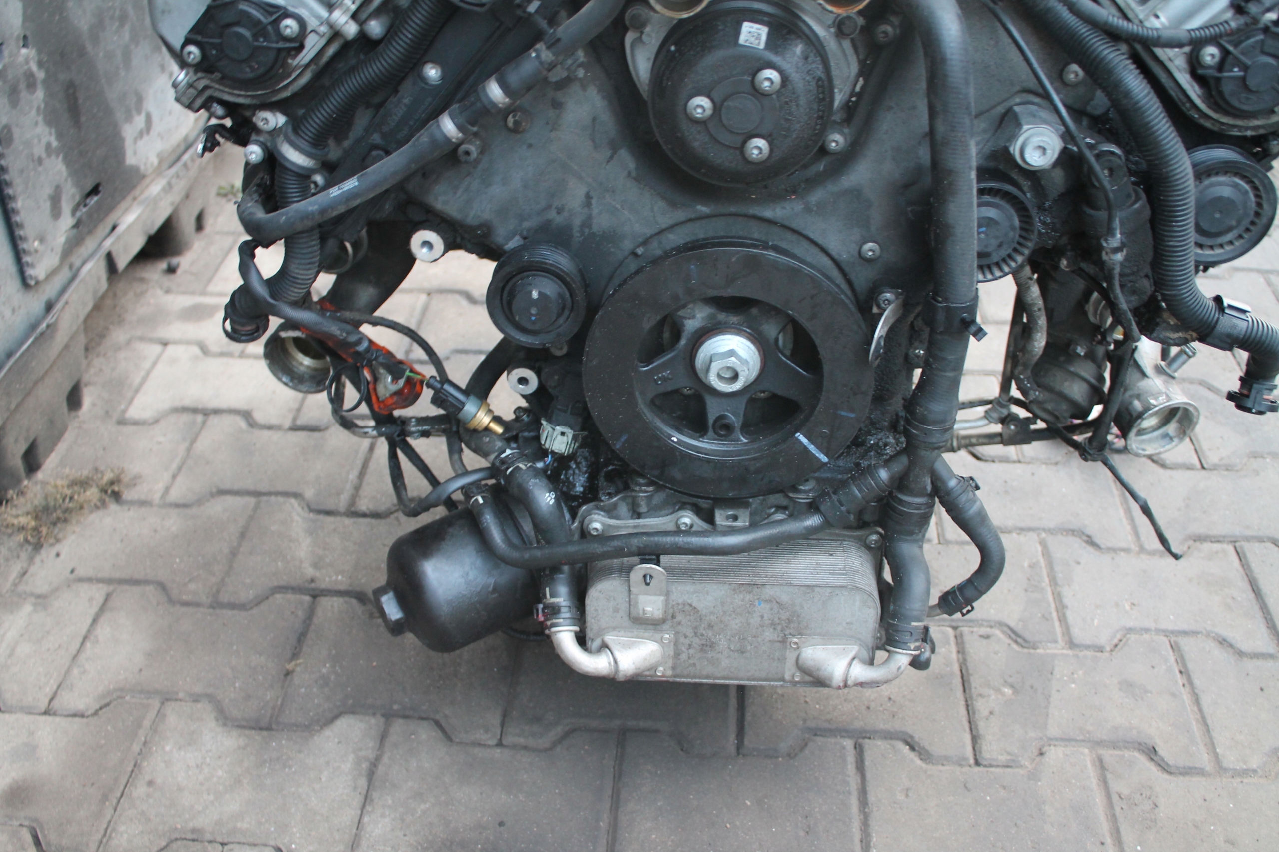 engine complete PORSCHE CAYENNE TURBO 3,6 CXZ 120TYS KM