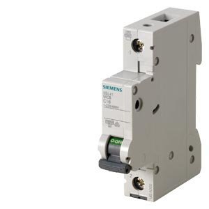 

Wyłącznik nadprądowy 1P C 16A 10kA Ac 5SL4116-7