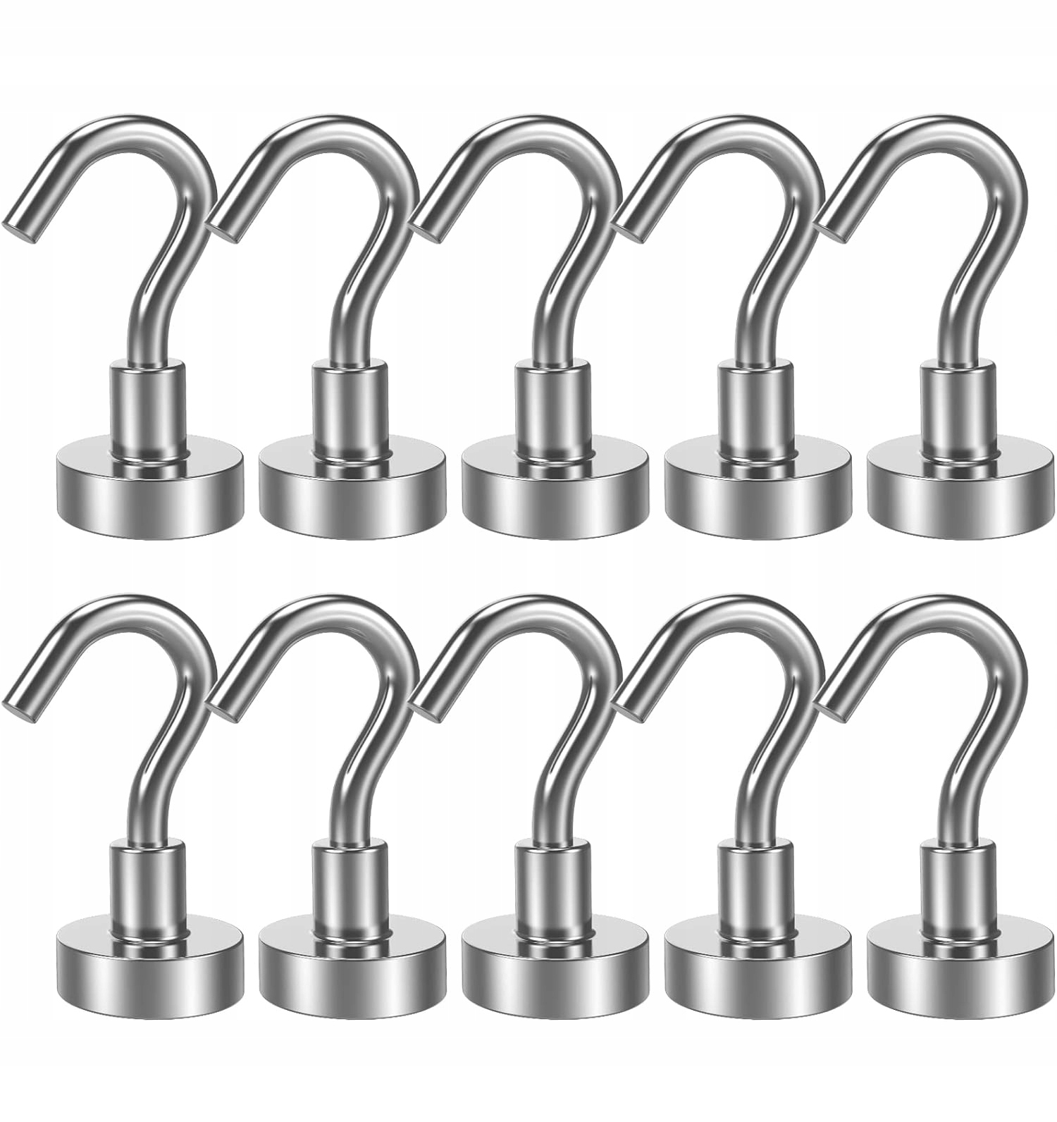 10 HACZYKI MAGNETYCZNE BARDZO MOCNY HAK CRUISE DO ZAWIESZENIA SAMOPRZYLEPNE Marka inna