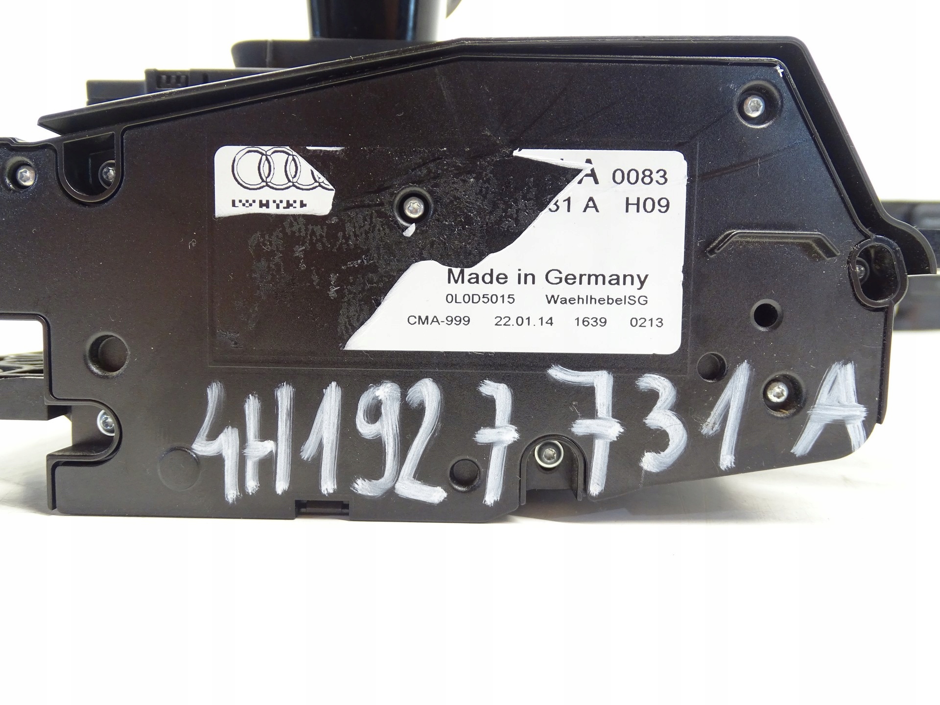 Schalthebel Schalt getriebe AUDI A8 D4 4H1927731A