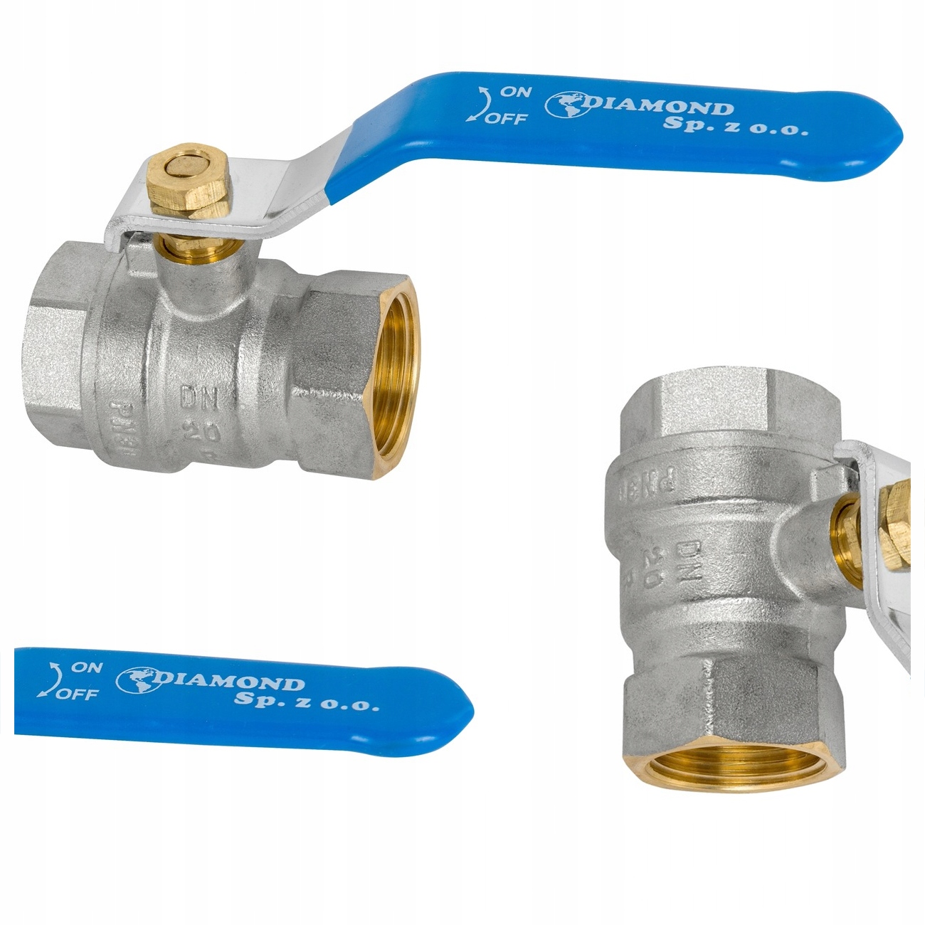 Guľový Ventil S Tlmivkou 2 1/2 Palca PN30, Silný