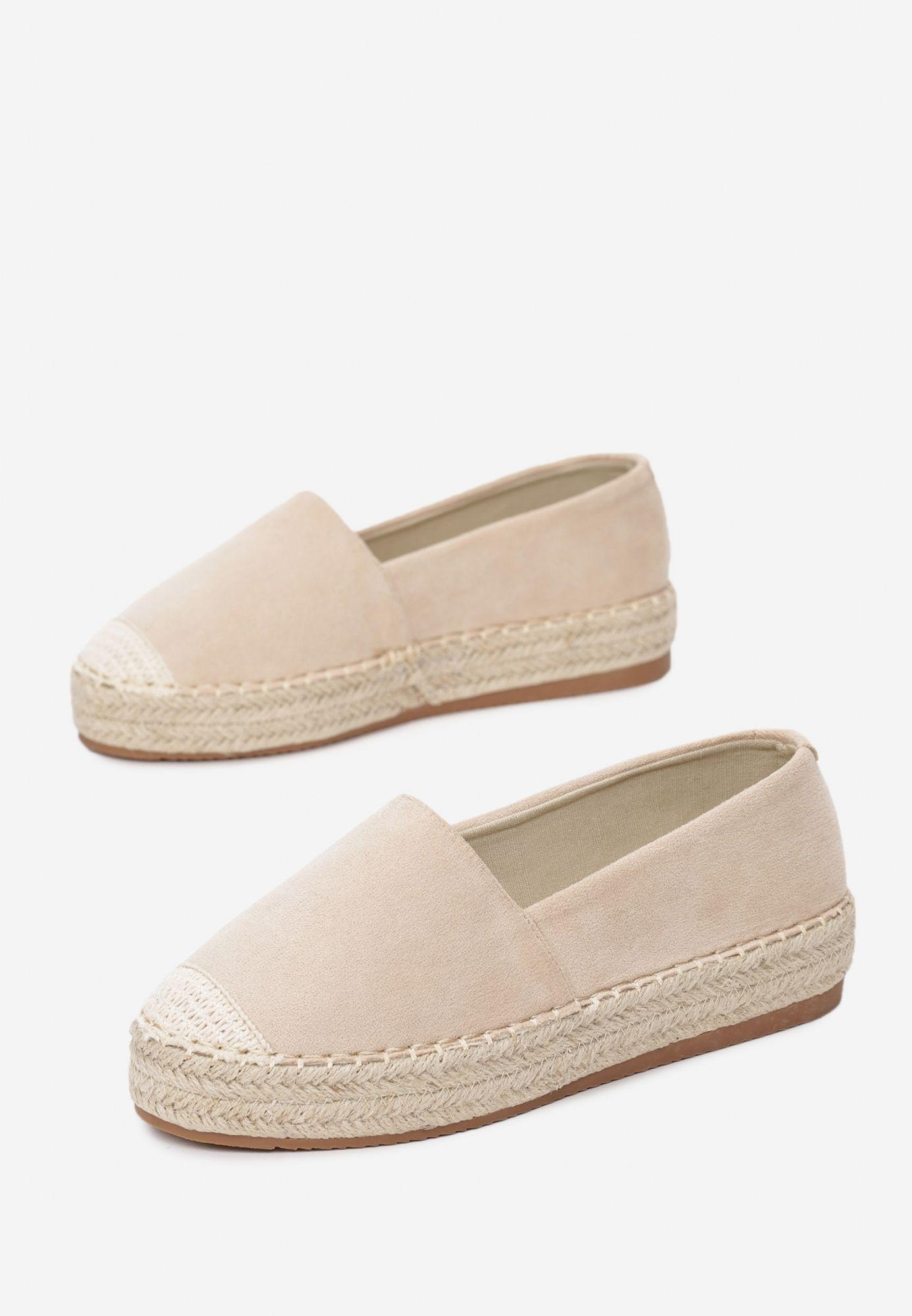 

Born2Be Born2Be Beżowe Espadryle damskie Ekozamsz
