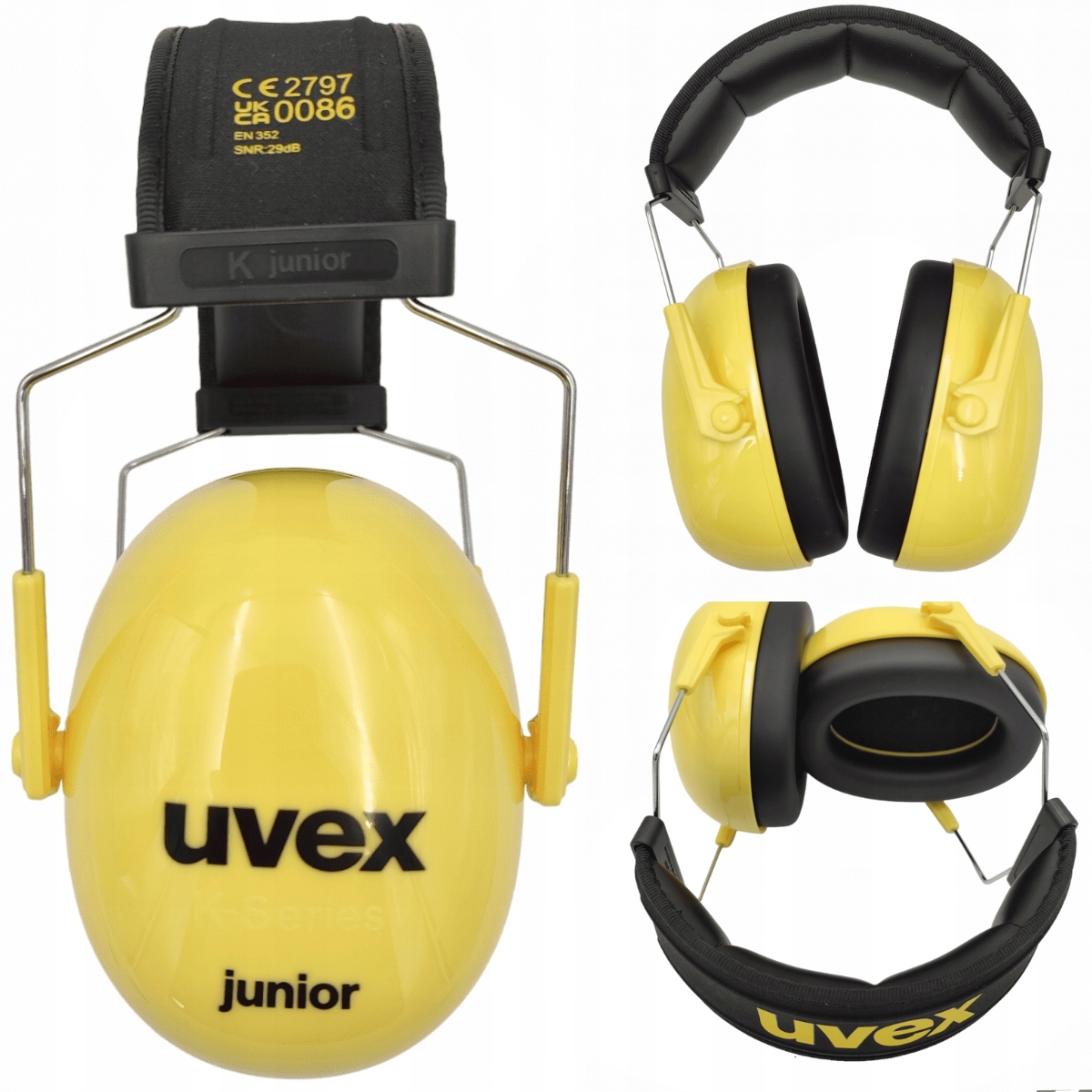 Lekkie Nauszniki Słuchawki Wygłuszające Dla Dzieci Uvex Junior