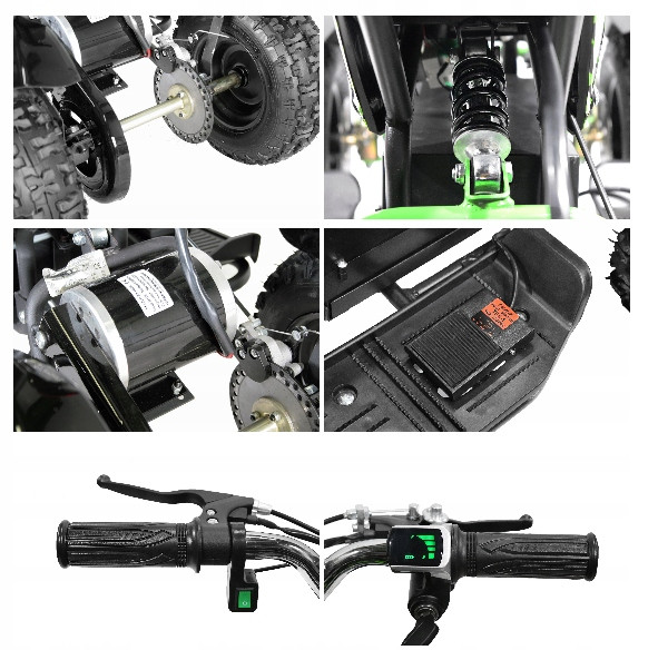 Cobra 800W 36V Elektryczny Quad dla Dziecka Prędkość maksymalna 40 km/h