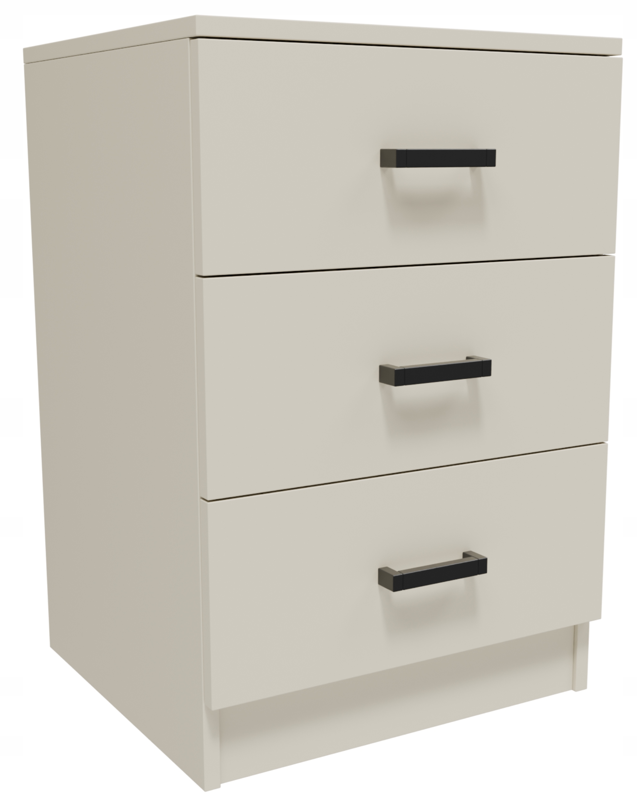 Komoda skříňka CR3-LOFT-3S kašmír malá praktický regál na oblečení a hračky