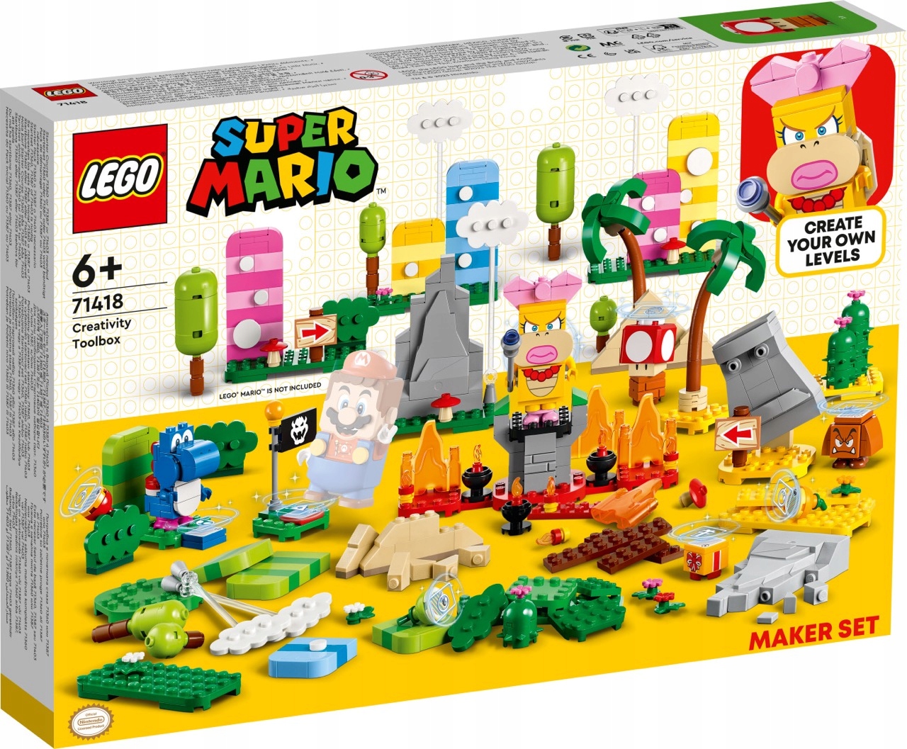 

Lego Mario 71418 Kreatywna skrzyneczka zesta