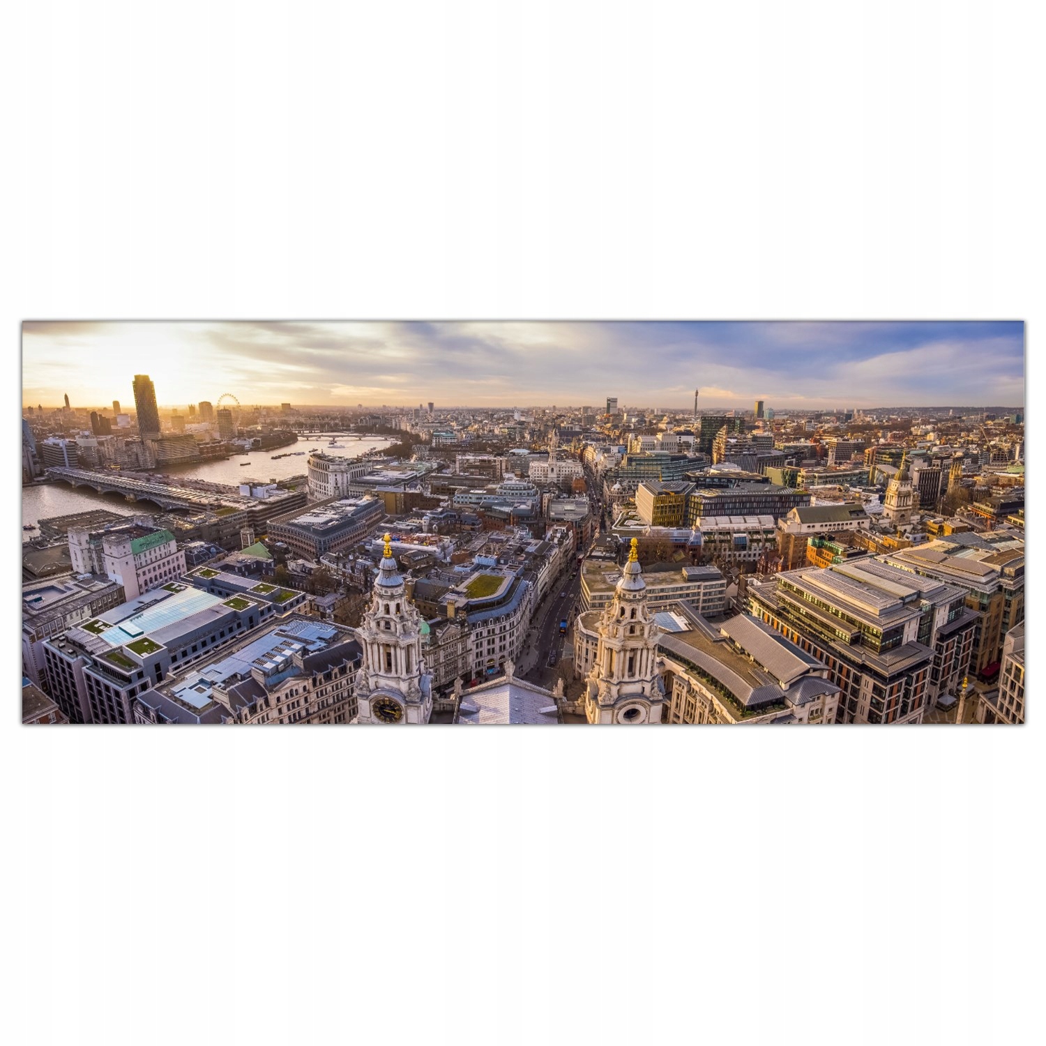 

Obraz na szkle Foto Londyn Zachód Słońca 125x50