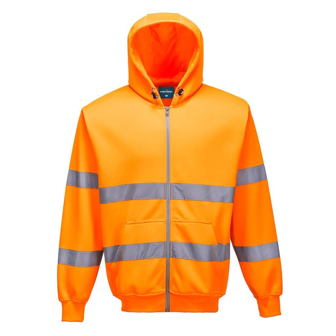 En 20471 Reflexní Mikina s kapucí , třída vel. velikost 4XL, oranžová, R