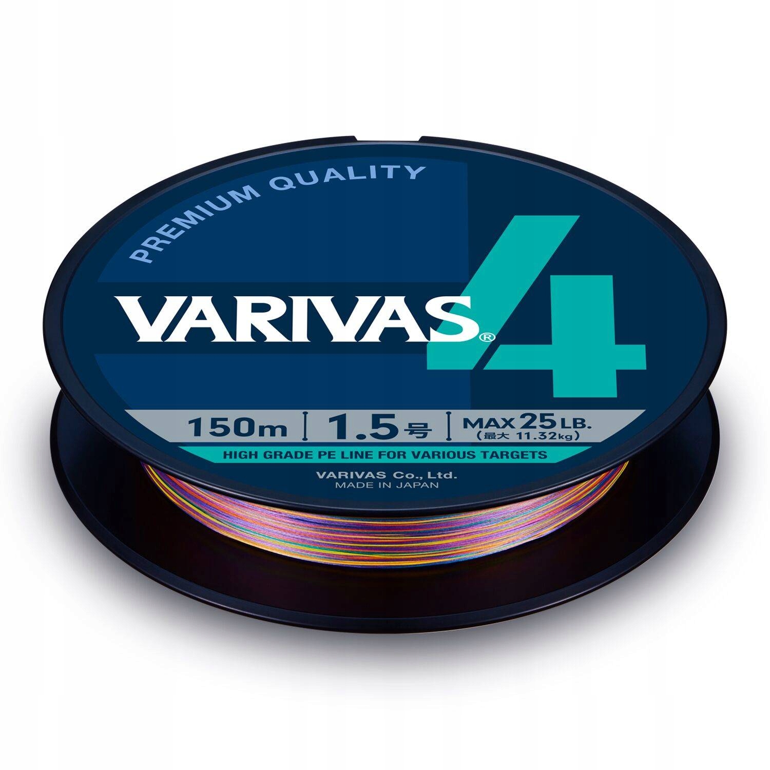 Plecionka Varivas 4 #0.6 Pe 10LB (4.53kg) 150m multi x4