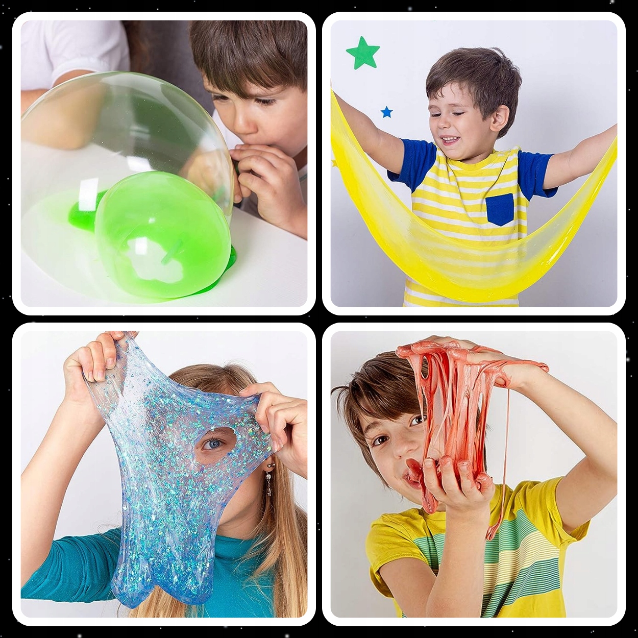 SLIME WIELKI ZESTAW DO ROBIENIA GLUTÓW XXL - 128w1 NA DZIEŃ DZIECKA PREZENT Stan opakowania oryginalne