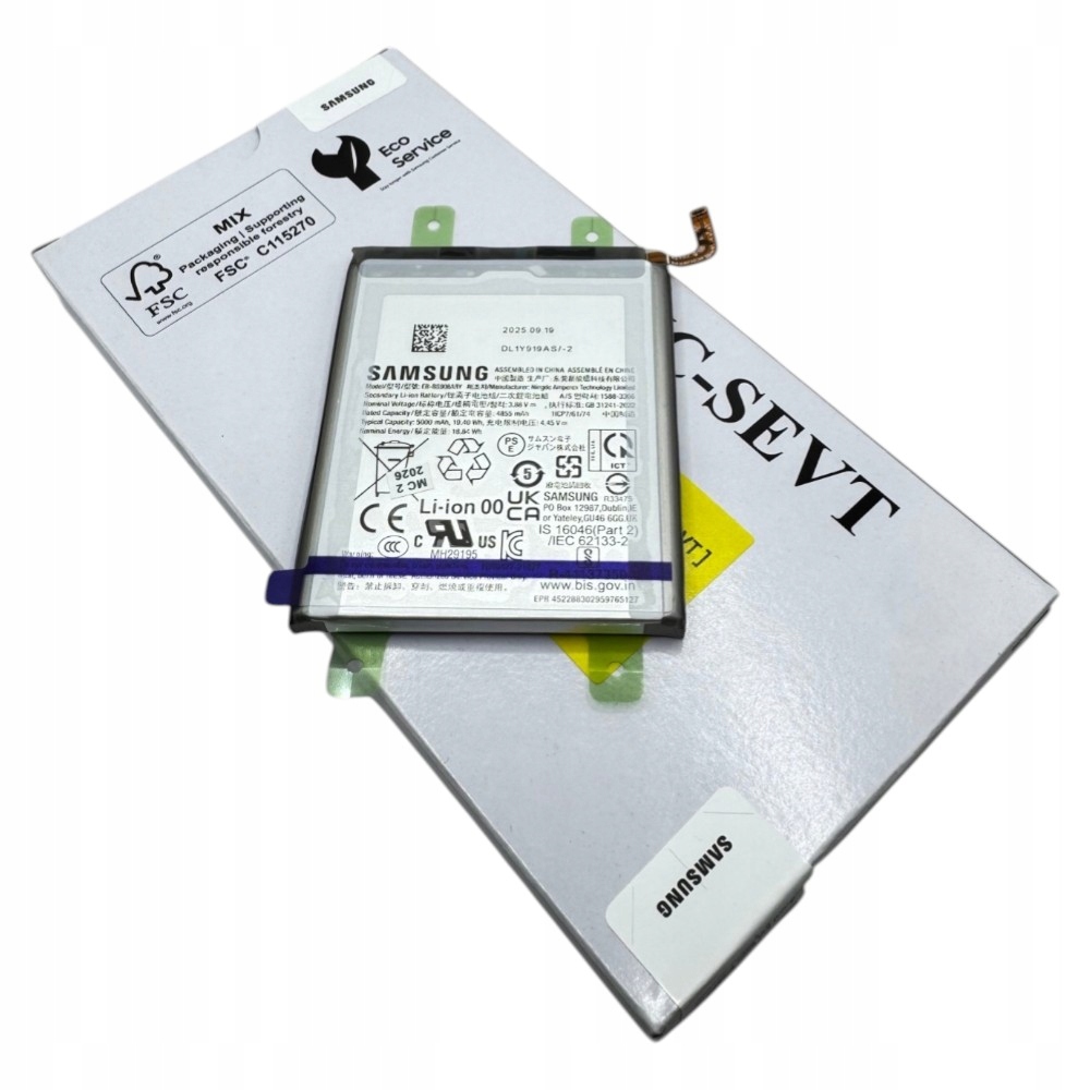 Oryginalna nowa bateria do Samsung S22 Ultra 5G SM-S908 EB-BS908ABY 2025 r.