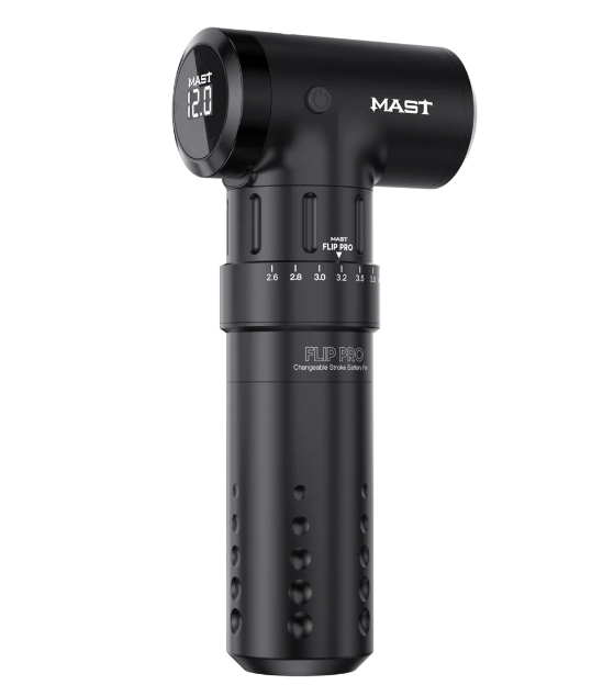 Bezdrátový na tetování strojek Mast Flip Pro WQP-017 černý