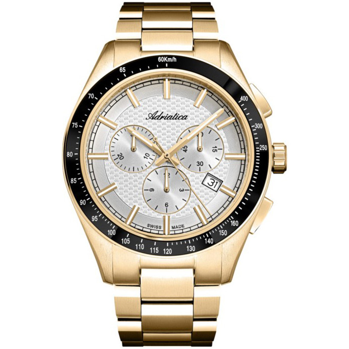 Pánské Hodinky Adriatica A8245.1113CH zlaté