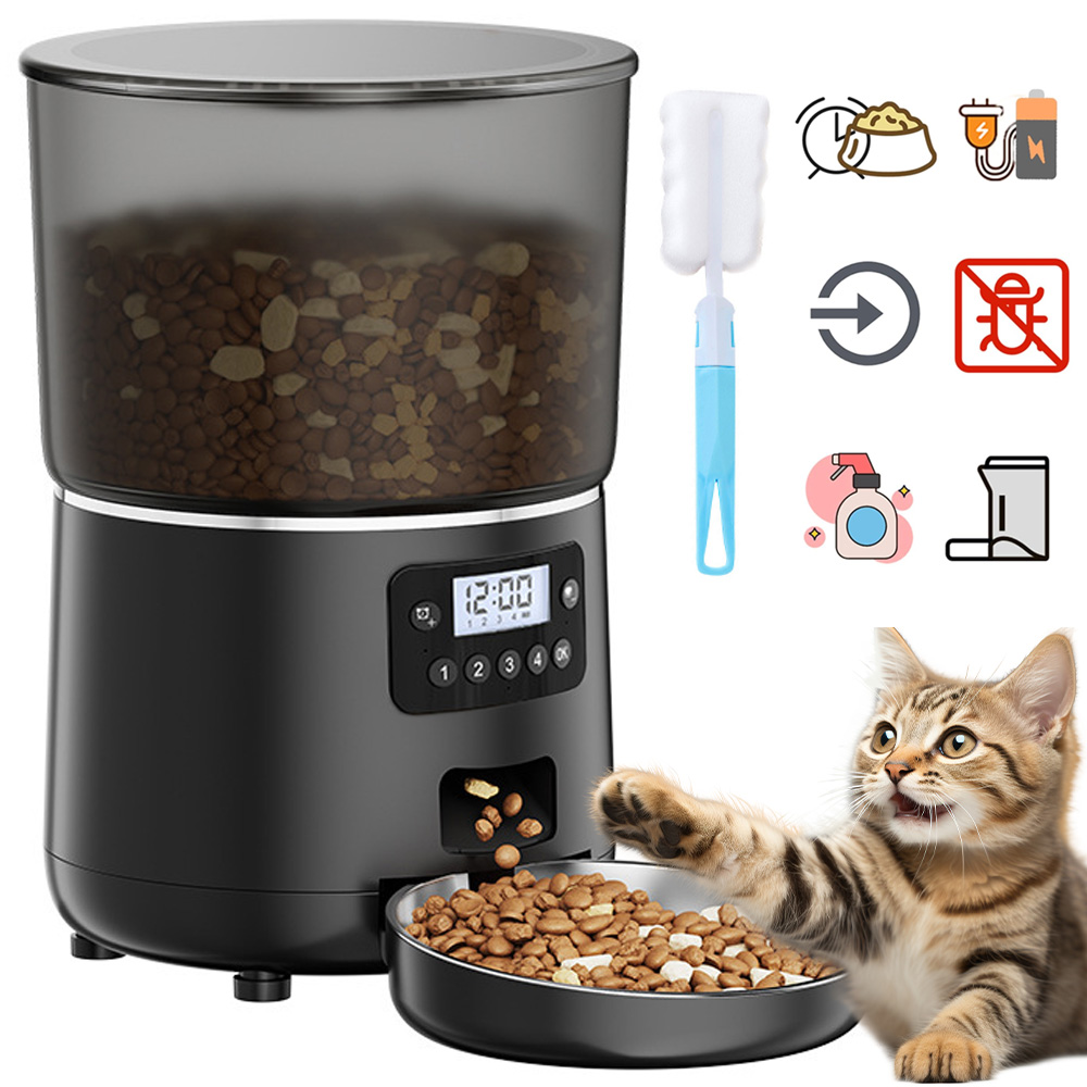 Levně Výdejník Vody A Krmiva Automatická Miska Pro Kočky A Psa Dávkovač Napáječka