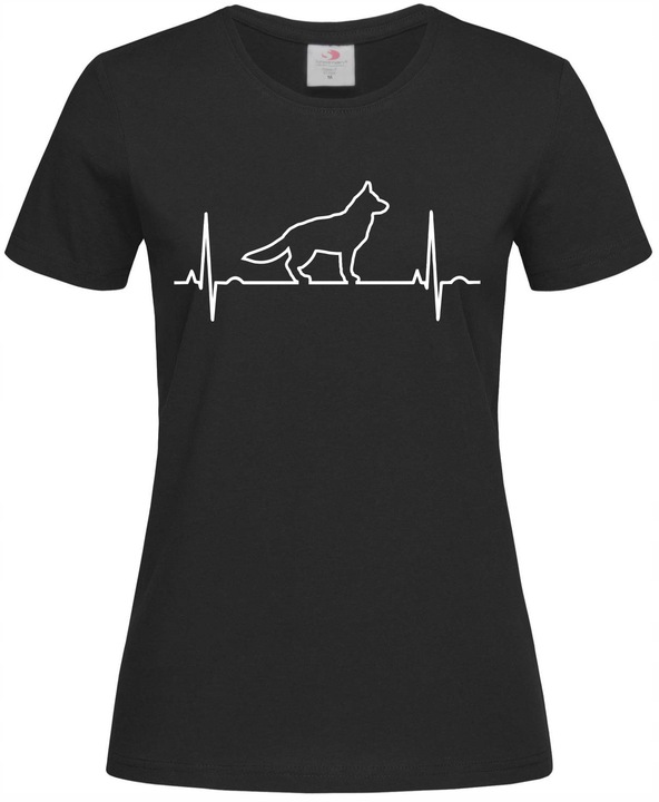 

koszulka Z Psem z nadrukiem Motyw Psa wzór pies L