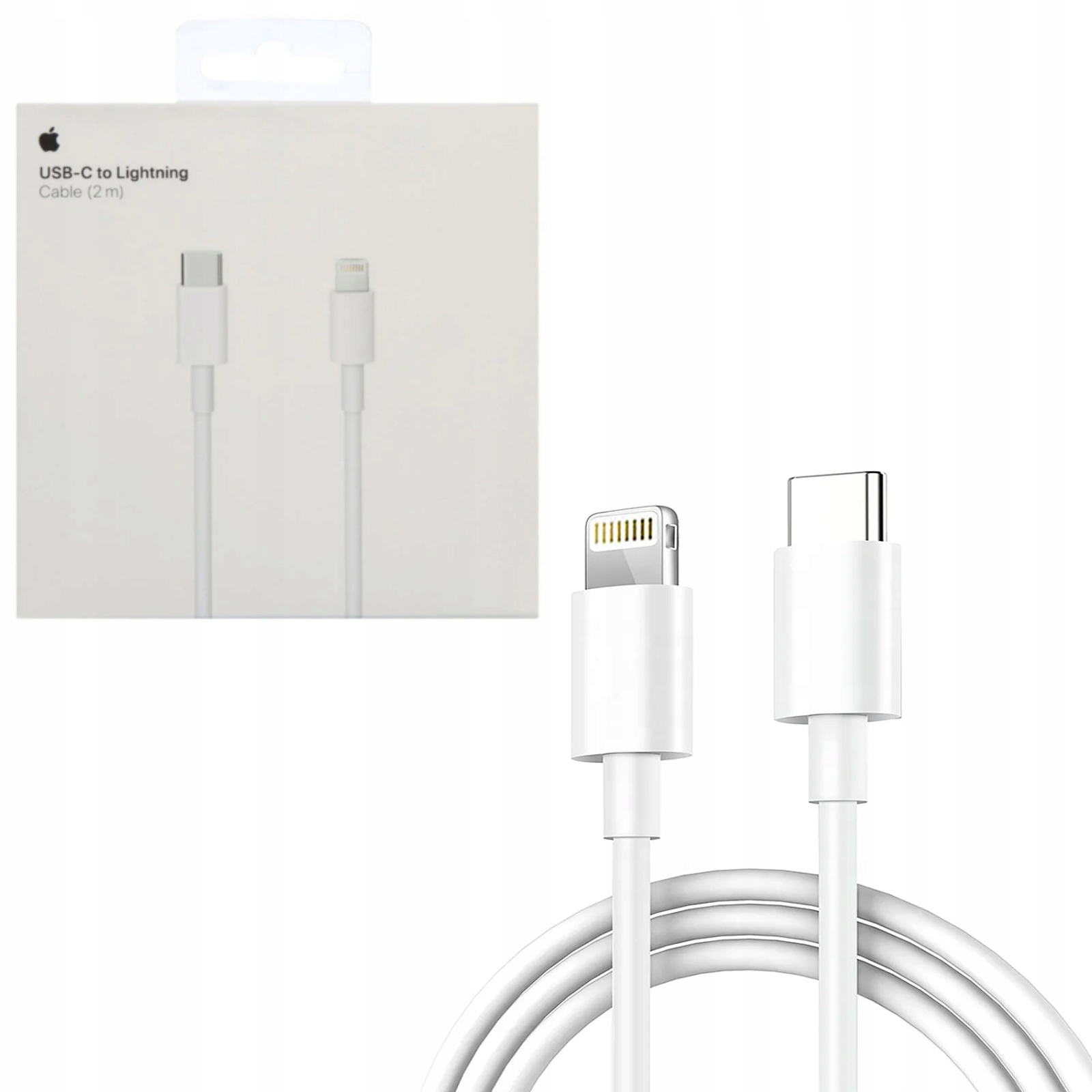 

Kabel Usb C Lightning do iPhone 2m