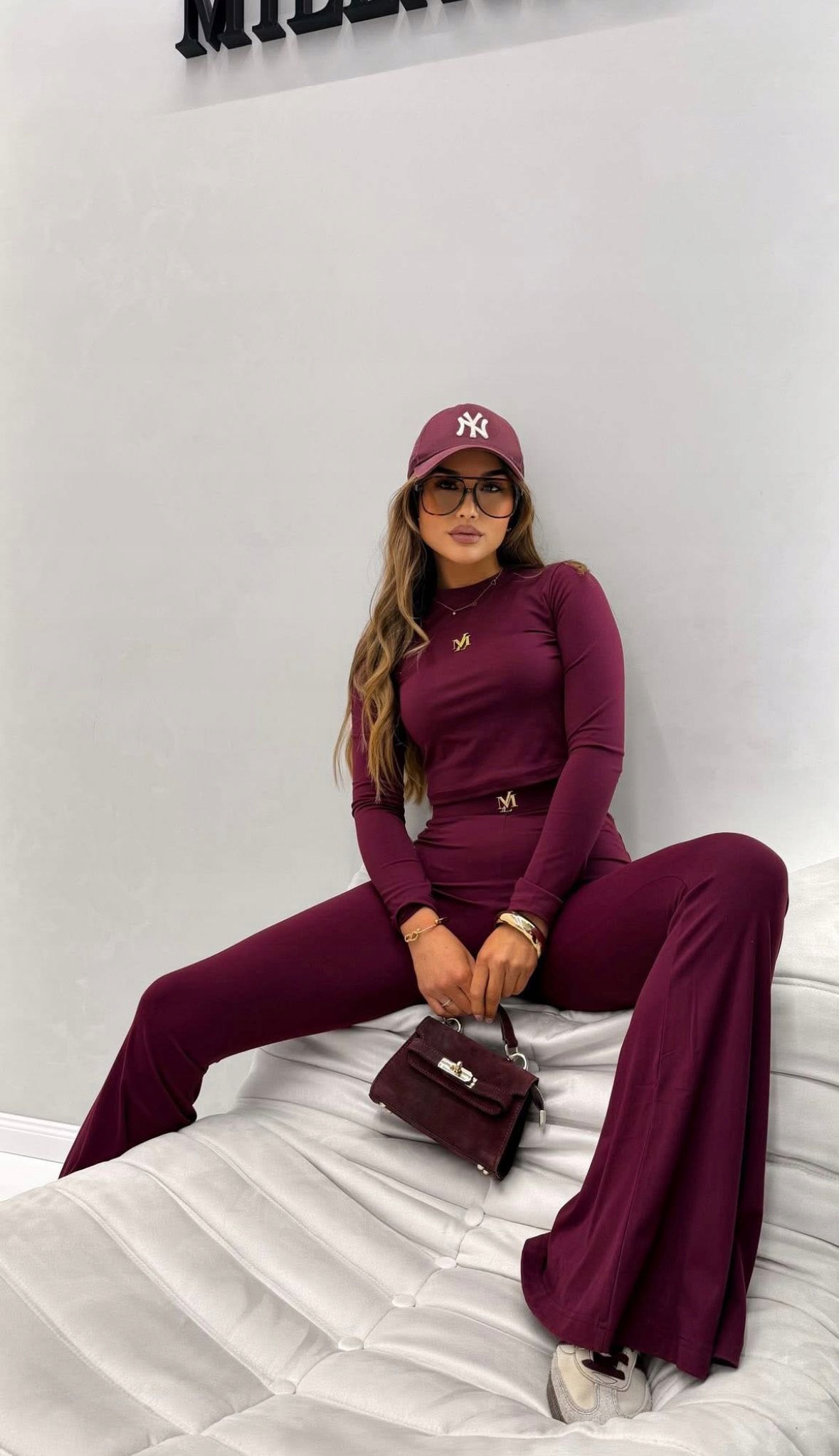 Komplet Millagro Basic Modelovací Zvony Bordo Uni.