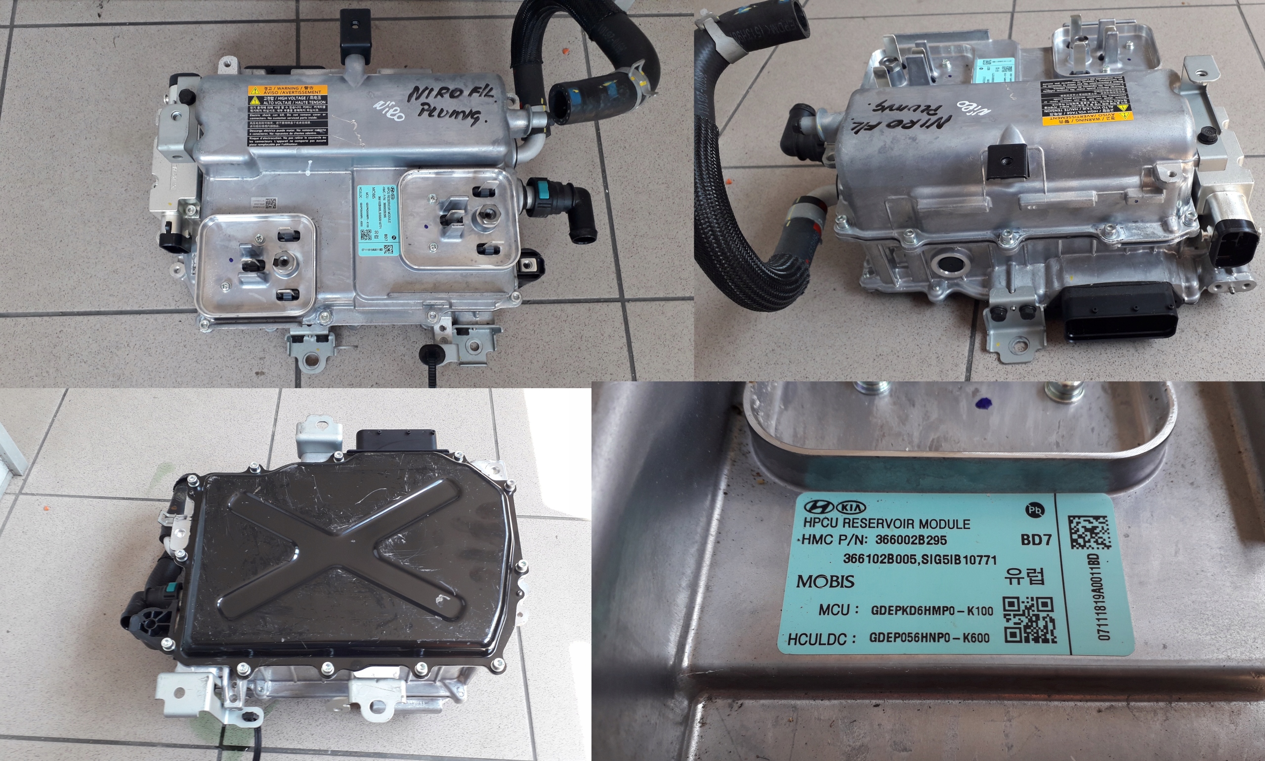 KIA NIRO 2019 PLUG IN MODUL STEROWNIK INVENTER