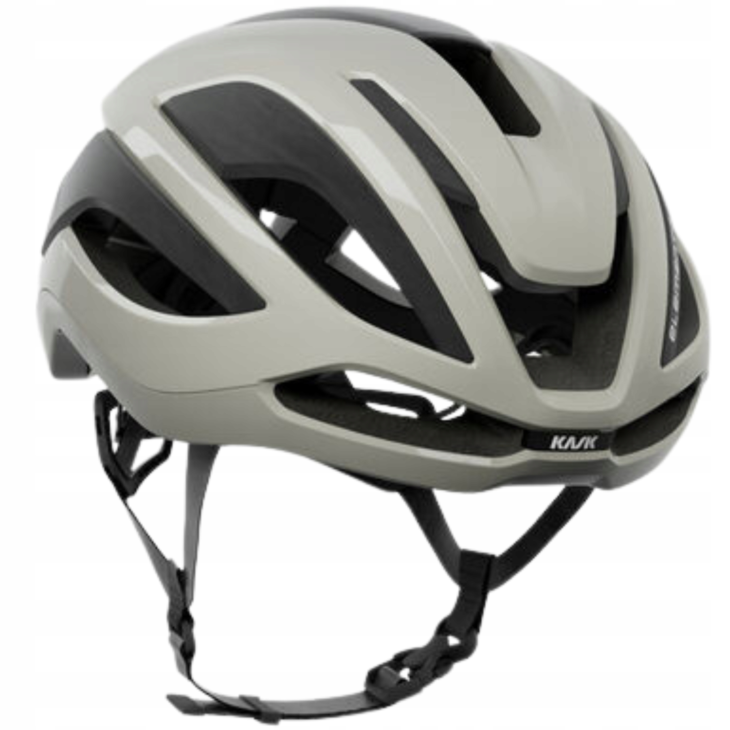 Kask Rowerowy Szosowy Kask Elemento Grey Rozmiar M Dobra Wentylacja Lekki