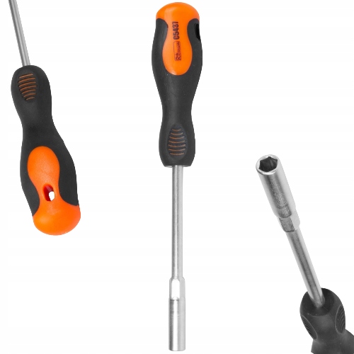 WKRĘTAK ŚRUBOKRĘT NASADOWY POJEDYŃCZY FI 10 mm CR-V SOLIDNY RICHMANN C5439