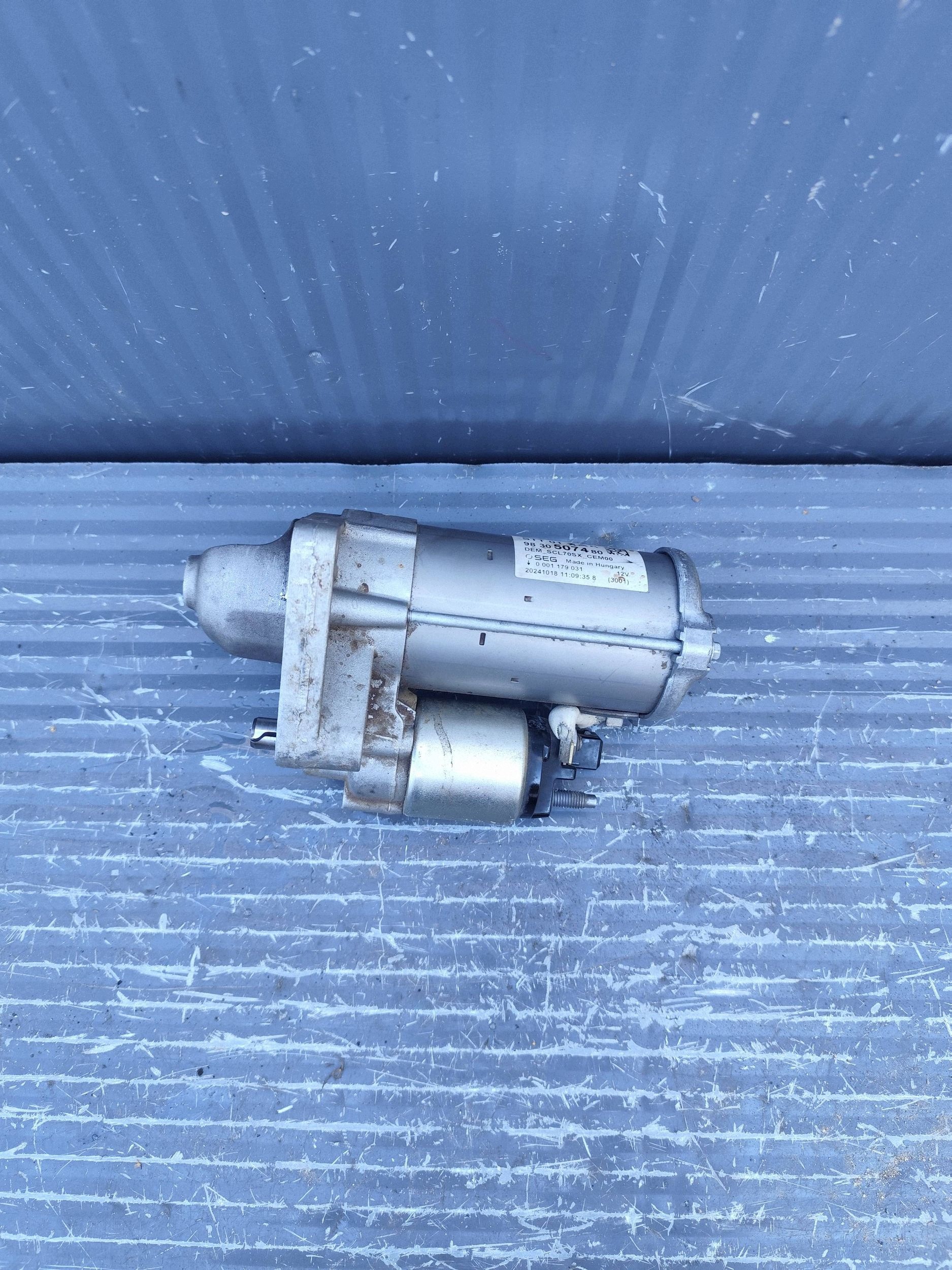 CITROEN C3 IV starter 9830507480