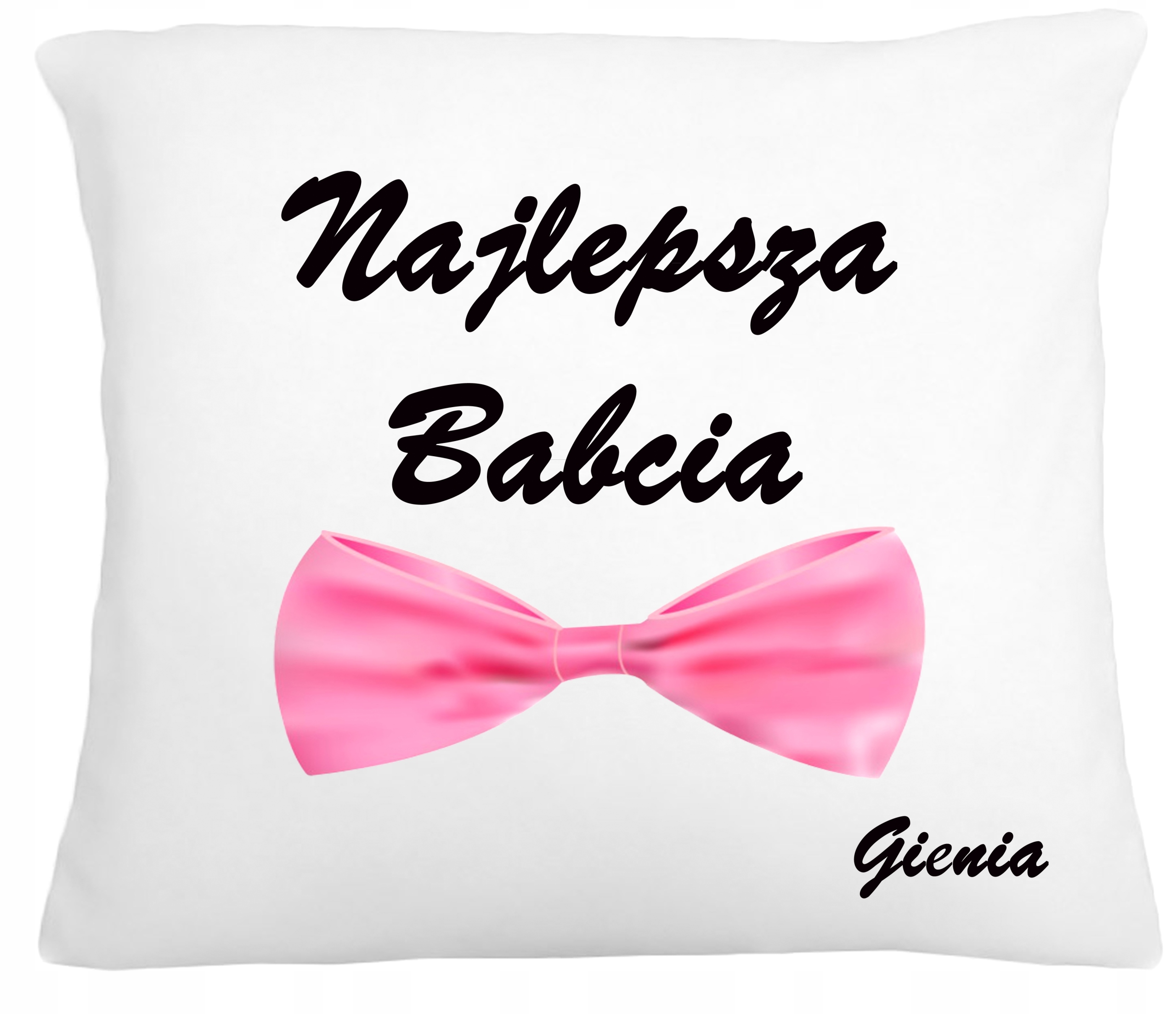 

Poduszka Napis Najlepsza Babcia Miły Upominek