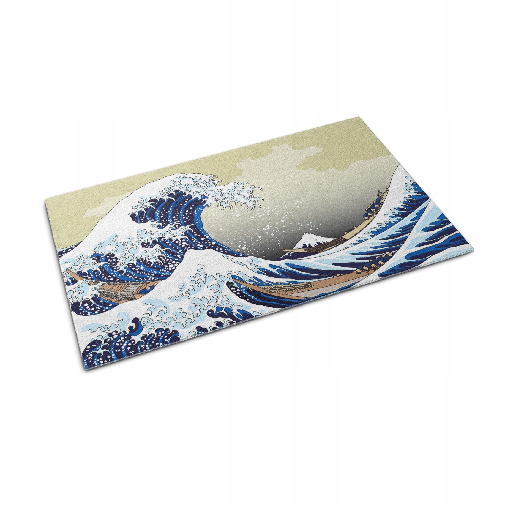 Rohožka do halovej izby Rozmer 90x60 Kanagawa Veľká vlna