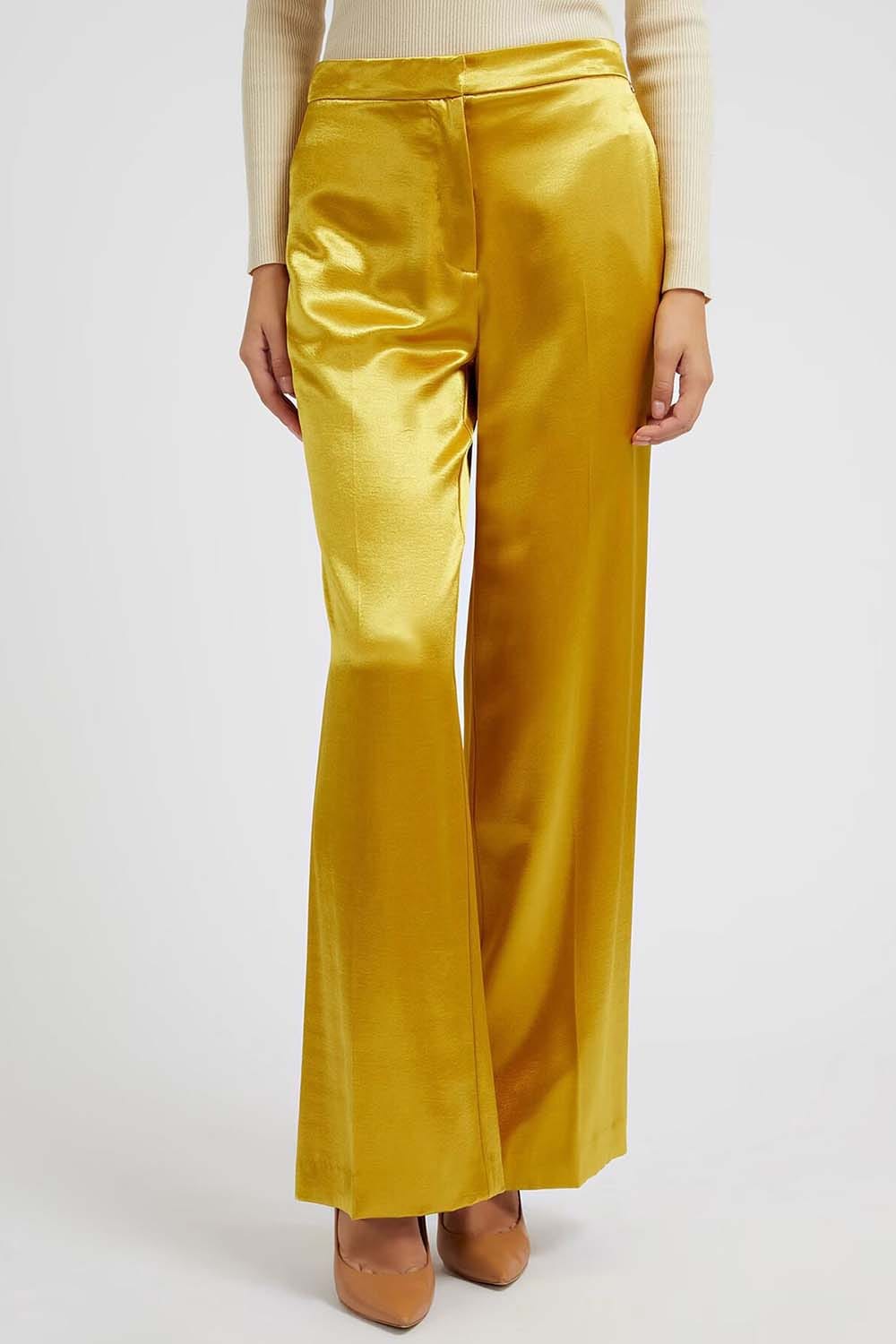 Guess Saténové Rovné Kalhoty (XL)