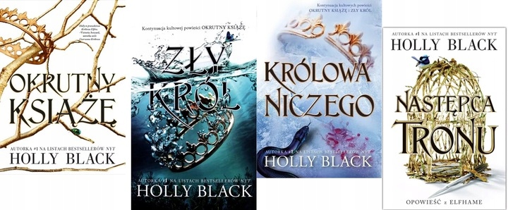 Holly Black Okrutny książę Zły król Królowa niczego Następca tronu x4-Zdjęcie-0