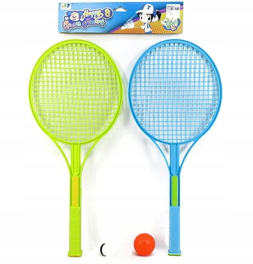 

Badminton Zestaw Rakietki Plażowe Paletki Lotka